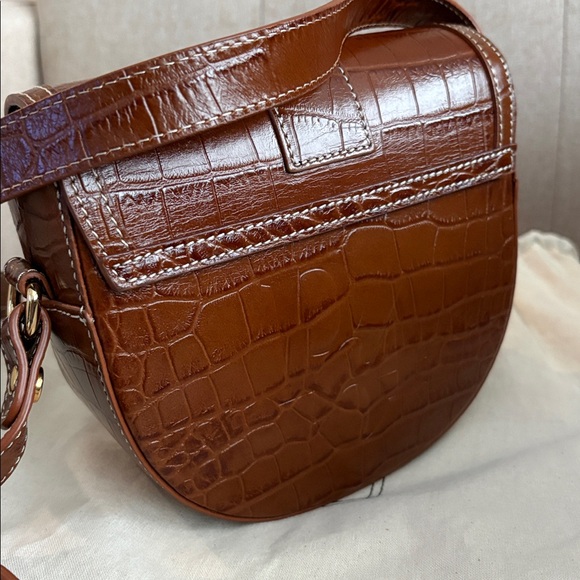 Paris/64 mini croc tressor crossbody bag - Picture 4 of 12